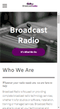 Mobile Screenshot of broadcastradio.com